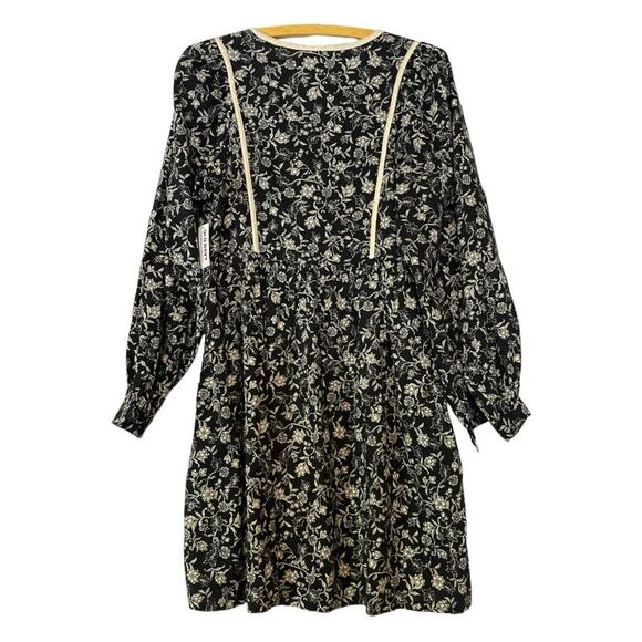 Old Navy Long-Sleeve Boho Mini Dress Size Medium - Picture 7 of 7